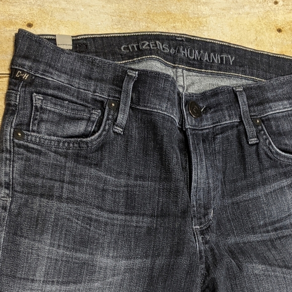 Citizens of Humanity Dark Wash Skinny Jeans - Picture 4 of 7